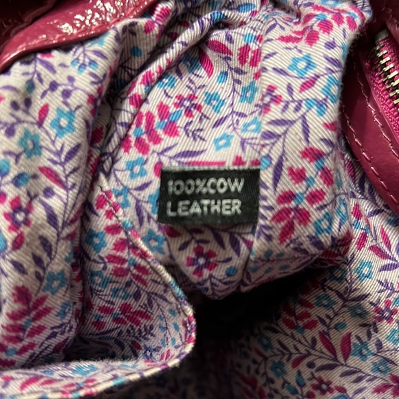 Marc by Marc Jacobs Shoulder Bag Purse Optional Chain Patent Leather Pink/Purple - Picture 9 of 16